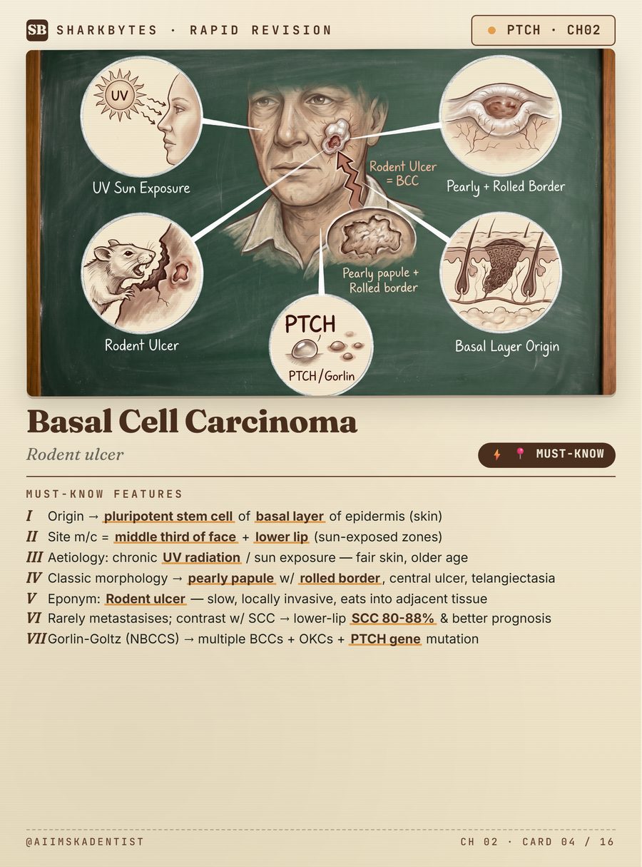 Basal cell carcinoma card